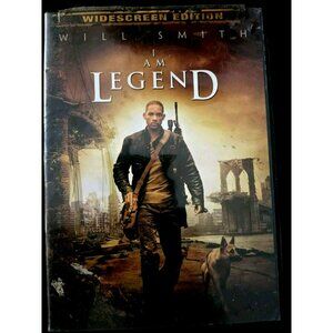 I Am Legend DVD Widescreen Edition Starring Will Smith Action Thriller